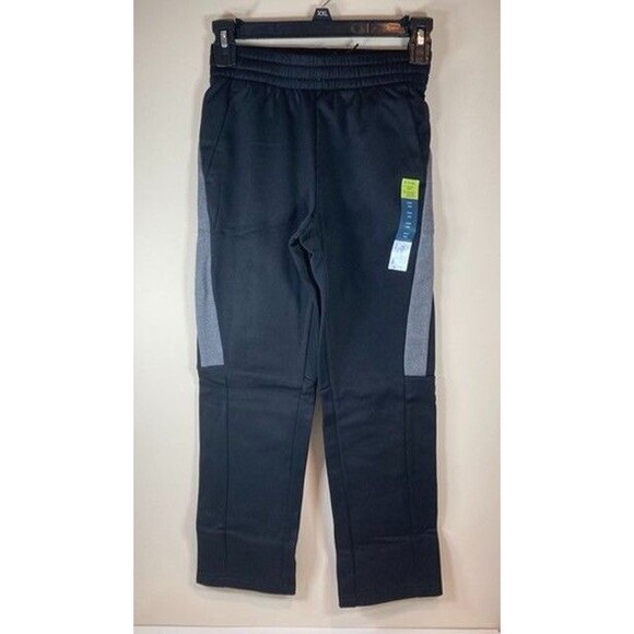 TEK GEAR Black Performance Fleece Athletic Pants Boys Size S (8) NWT - Picture 1 of 4